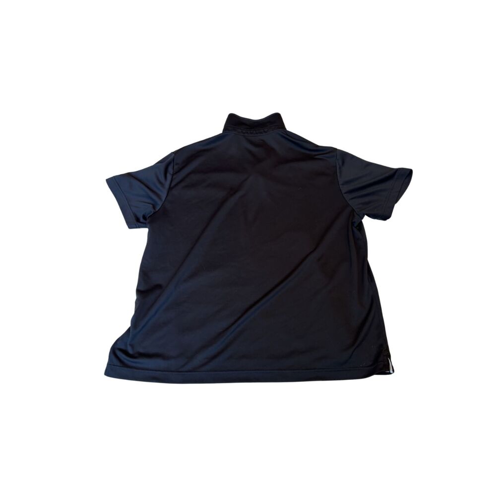 Black Under Armour men's short-sleeve polo shirt - Picture 2 of 3